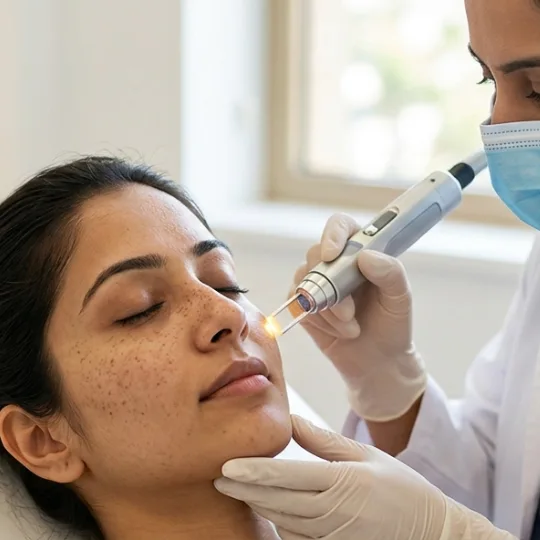 Freckles treatment in Noida